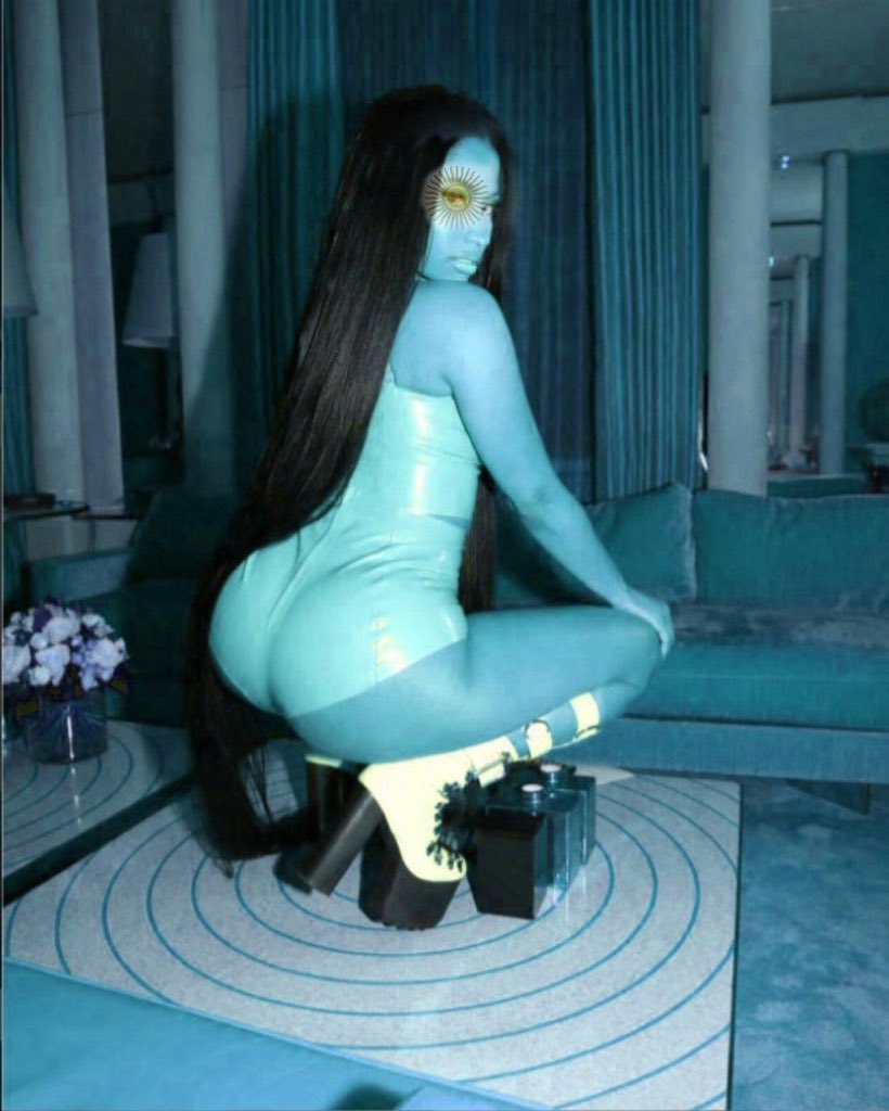 samu__hell's tweet image. Nicki Minaj as Argentinian Alfajores - un hilo necesário