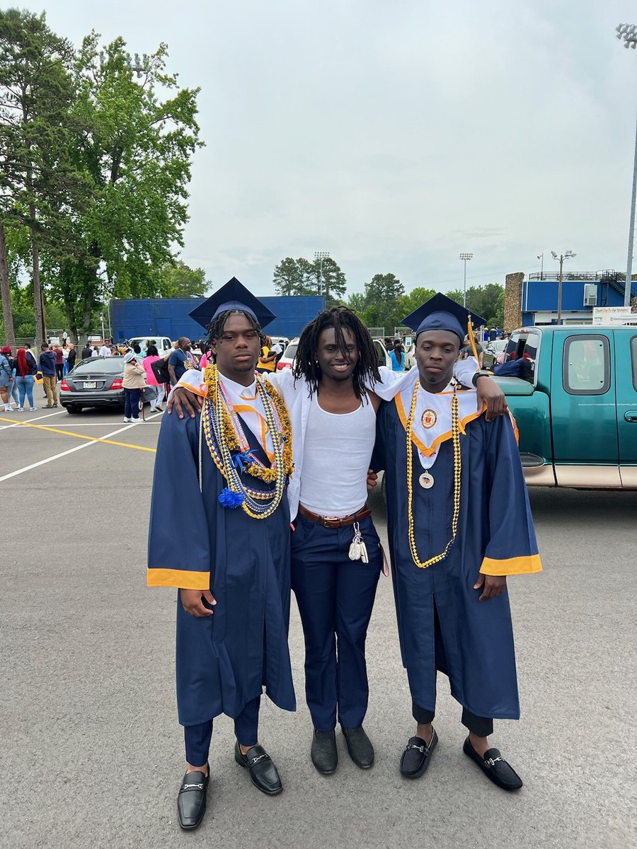 Missing Colby Small, here are my graduating seniors!! L to R
Xavier Graham - Norfolk St. (Football)
Grayson Kirk - USC Salk (Basketball)
Jy Gladden - Francis Marion (Basketball)
Colby Small - Newberry (Football)