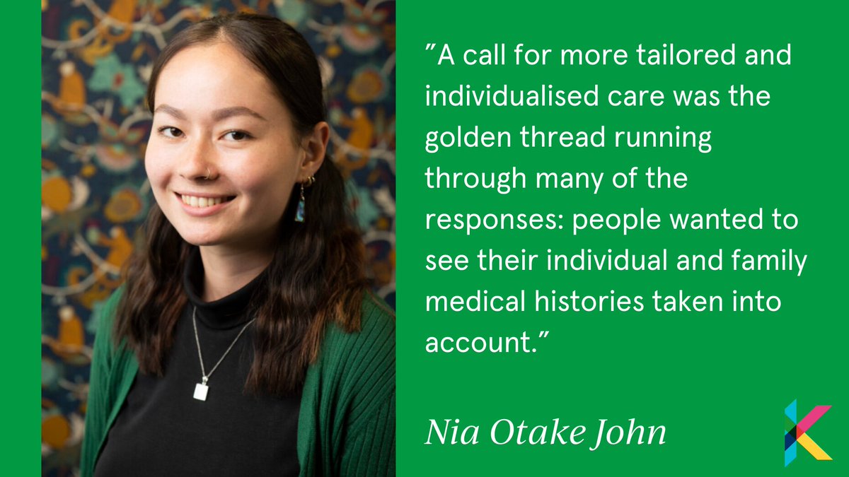Can contraceptive care be more personalised to meet the needs of young people? Nia Otake John blogs on the findings of her recent survey. 

And don't forget, we have a free online fresh conversation on the topic next week! 

kscopehealth.org.uk/blog/contracep…