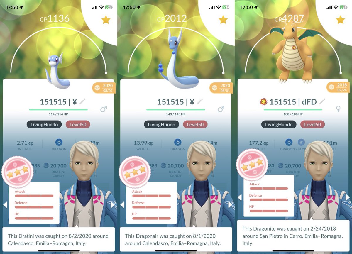 2016 vibes 💙

A Perfect Dex #147-149: +Dratini!

#PokémonGo
