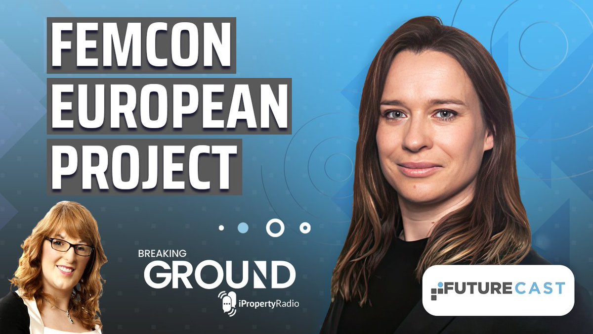 On #BreakingGround Mary Whitney of FutureCast discusses the FEMCON European Project. 

Learn more at: futurecast.info/femcon/

*Breaking Ground is sponsored by PLACEengage

Produced by Katie Tallon, Hear Me Roar Media

Watch/listen back: ipropertyradio.com/breaking-groun…

#FutureCast