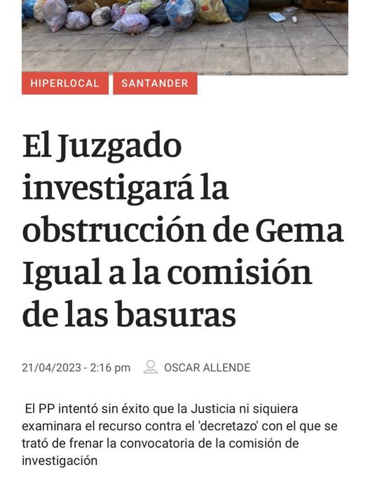 #SantanderSucio tweet media
