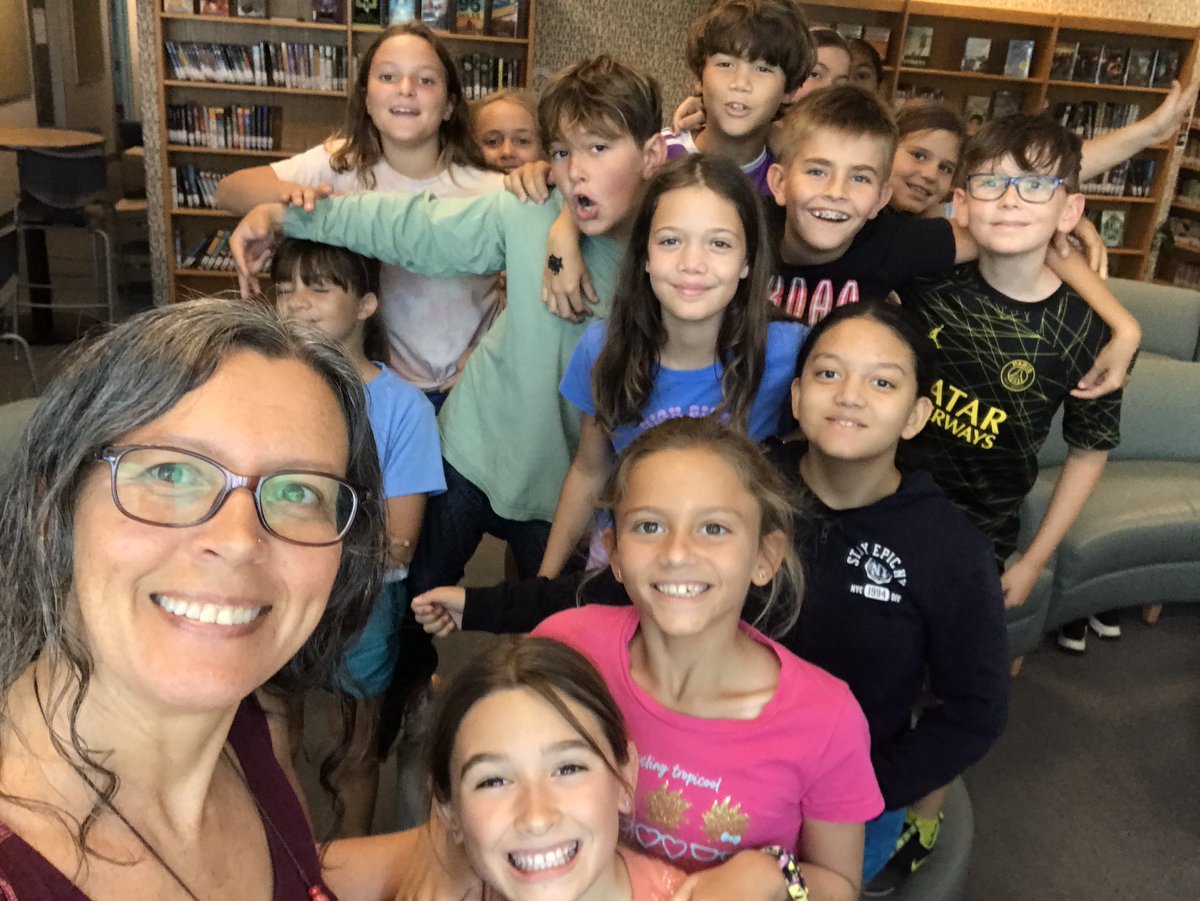 Having fun in library classes this week as we start wrapping up the school year @cis_library #cisinspires