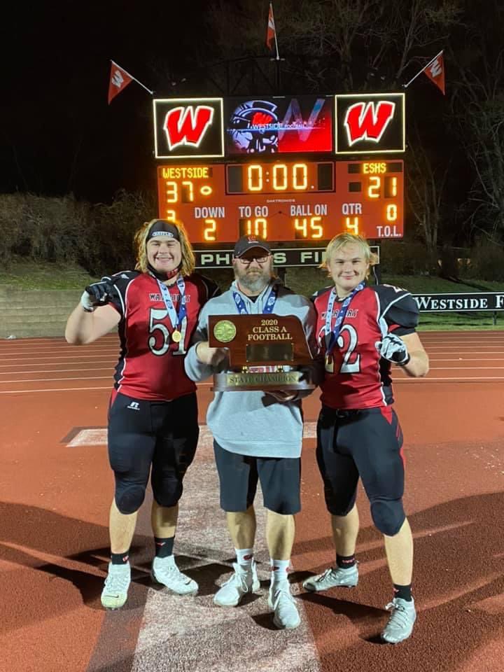 CoachHaberman's tweet photo. Thank you @Westside66 ,@WestsideHigh66 &amp; @athletics66 for 20 Great years. https://t.co/eEGRbrYuyx