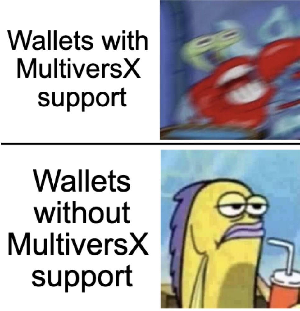 Non-Custodial Opera Wallet going lit since 1 week ngl <a href="/MultiversX/">Multiversᕽ</a>