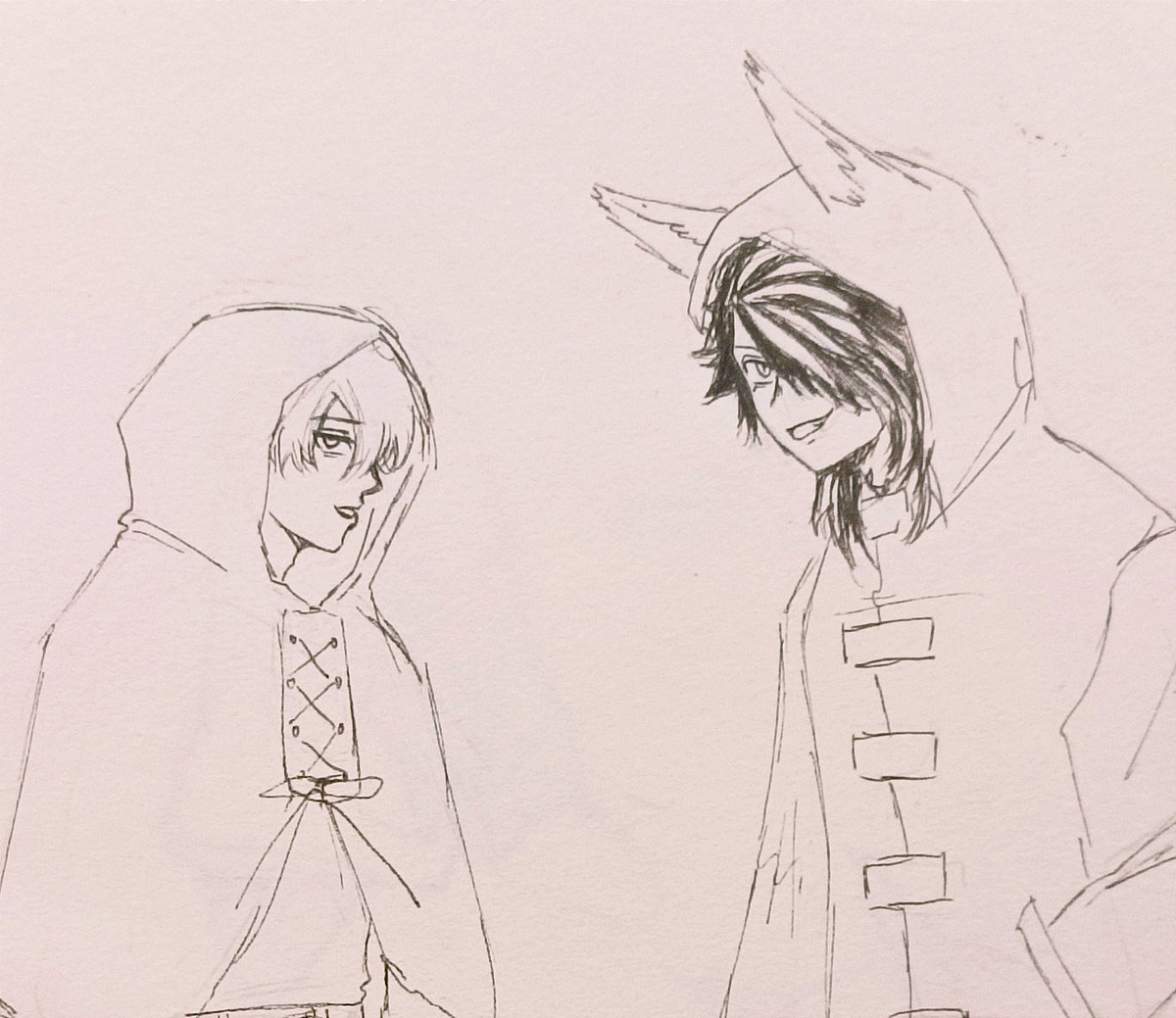 Red riding hood au 😭❤️ I'm having so much fun with this 🐯❄️
#fuyutora #kazufuyu