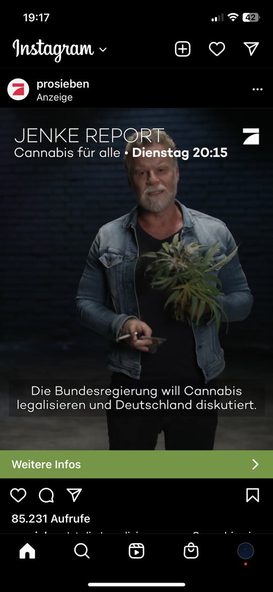 ganjaasleep's tweet photo. Dienstag 20:15 auf pro sieben. #Cannabis #Dokumentation https://t.co/gP0toVjLJe