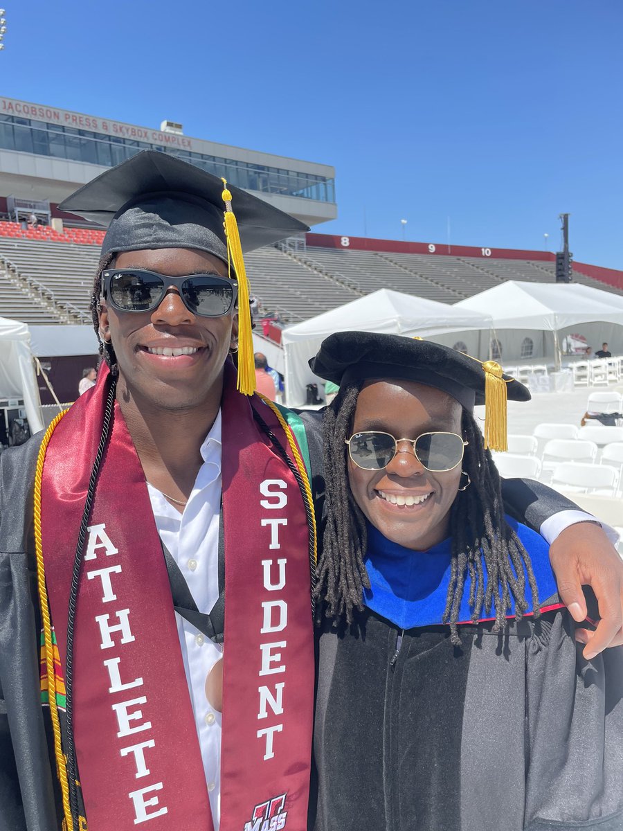 SShonekan's tweet photo. You’ll have to forgive me 🙏🏾 I do have a favorite graduate from the class of 2023! So proud of this young man @MoShonekan 
@UMassAmherst https://t.co/91eGF5TYOs