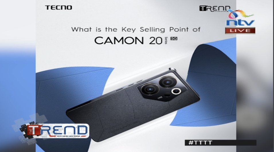 ntvkenya's tweet photo. Gift Hamper Alert!

What is the selling point of the TECNO CAMON 20 Series?

Use #CAMON205G #VideoMaster #HeyAmina #TTTT https://t.co/fMWHqWgSp4