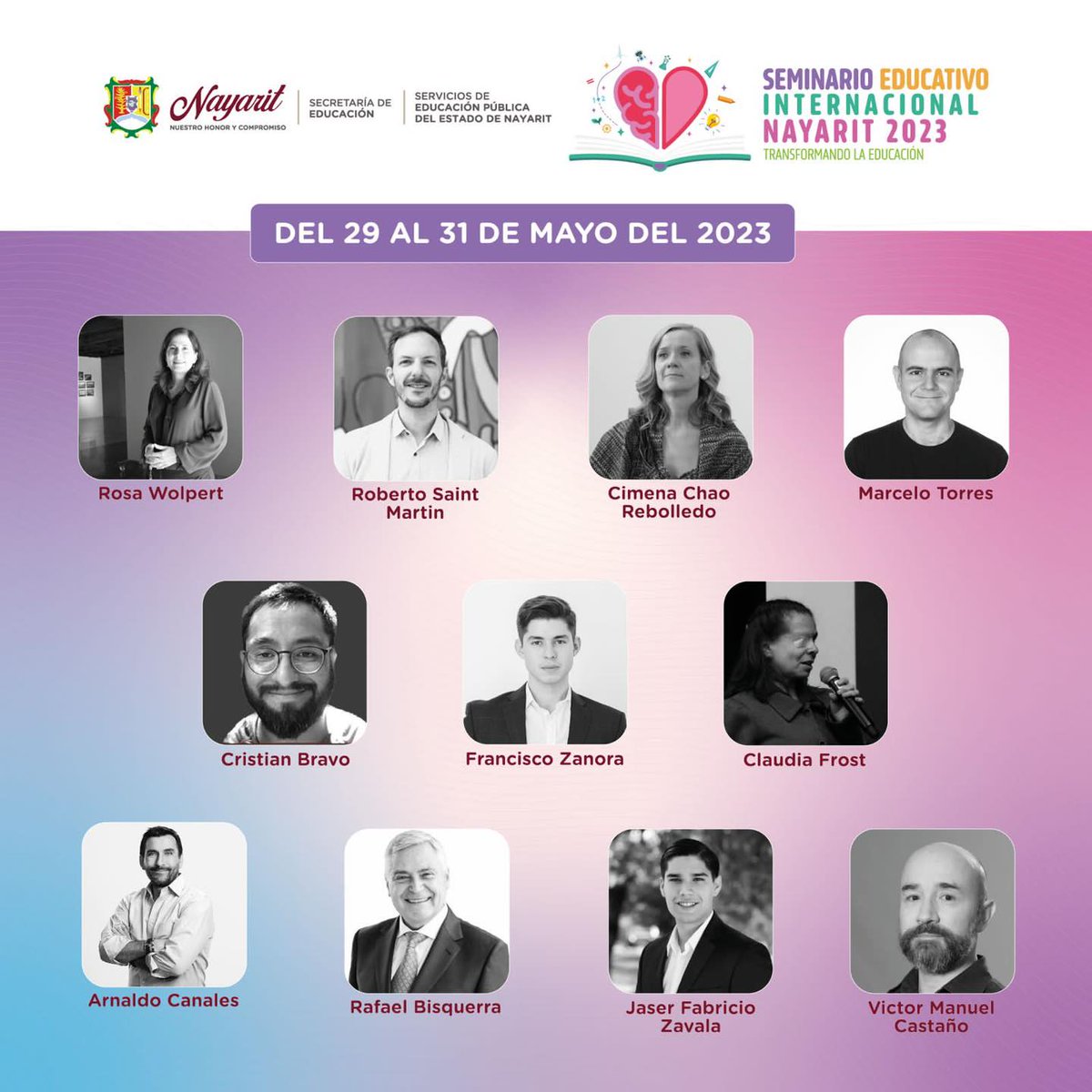 Fund_RobotiX's tweet image. Del 29 al 31 de mayo participaremos en el Primer Seminario Educativo Internacional, Nayarit 2023 “Transformando la Educación”. 

Agradecemos la invitación de @SEPEN_NAY para ser parte de este evento. 

Más información y registro: bit.ly/3OG7IiP 

#SoyRobotiX #SEDINAY2023