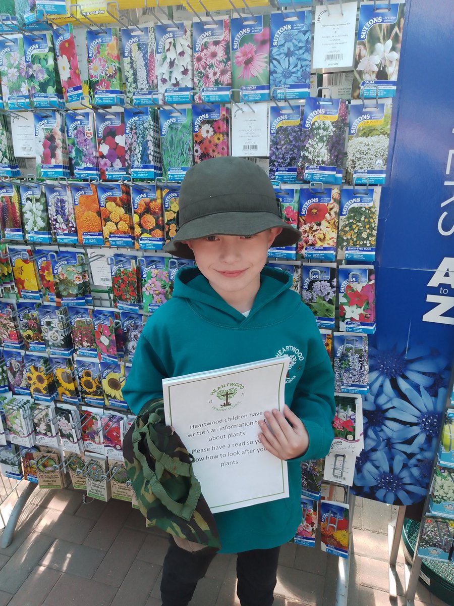 Rebecca Starman (@starmanrl) on Twitter photo Writing for a purpose is so important. Our year 2 children have been writing information texts about plants. Today we took their finished writing to the local garden centre for the customers to read 🌿 <a href="/CeHeartwood/">Heartwood CE VC Primary and Nursery School</a> Writing for a purpose is so important. Our year 2 children have been writing information texts about plants. Today we took their finished writing to the local garden centre for the customers to read 🌿 <a href="/CeHeartwood/">Heartwood CE VC Primary and Nursery School</a>