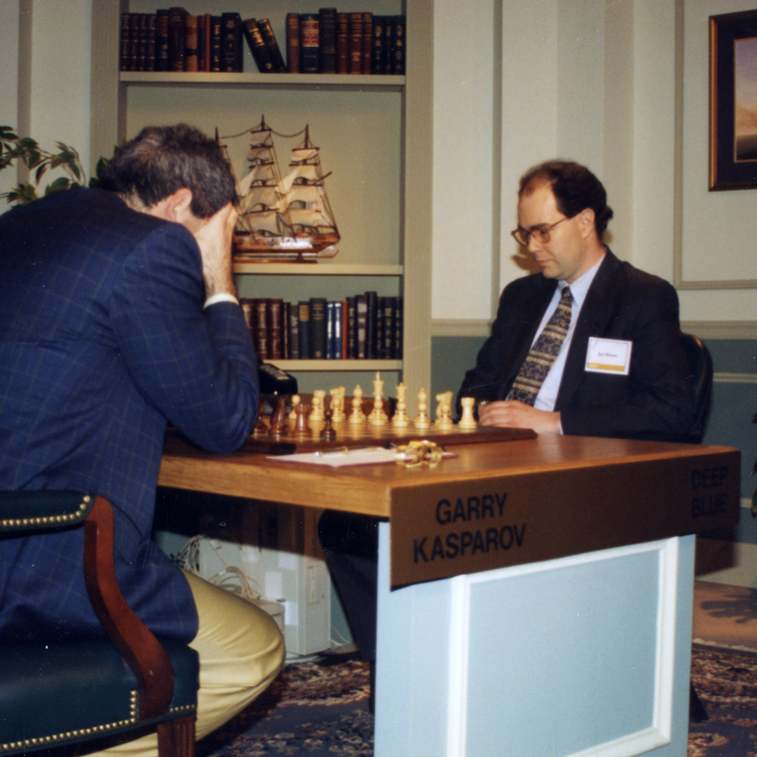 IBM on X: 🗓 May 1997: The rematch This time, IBM Deep Blue beat the world  chess champion, Garry Kasparov, after a six-game match: two wins for IBM,  one for the champion