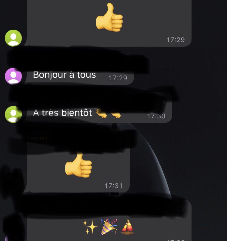 Quand on t’ajoute à un groupe whatsapp de bénévoles retraités 😱