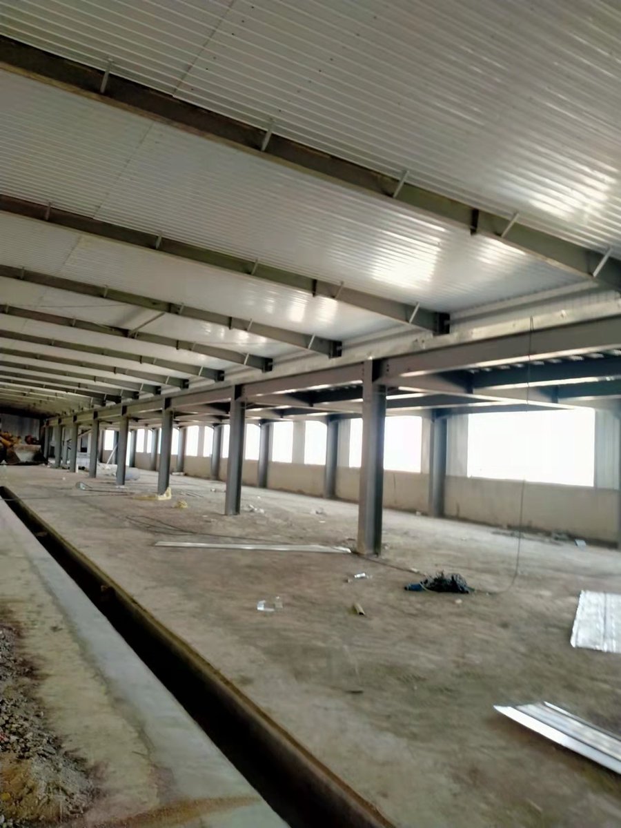 The installation of the steel structure workshop in Han Geng Agricultural Industrial Park is coming to an end! Equipment installation started in June <a href="/PR_COPHC/">PR_COPHC</a> <a href="/Gwadar_Pro/">Gwadar Pro Official</a>