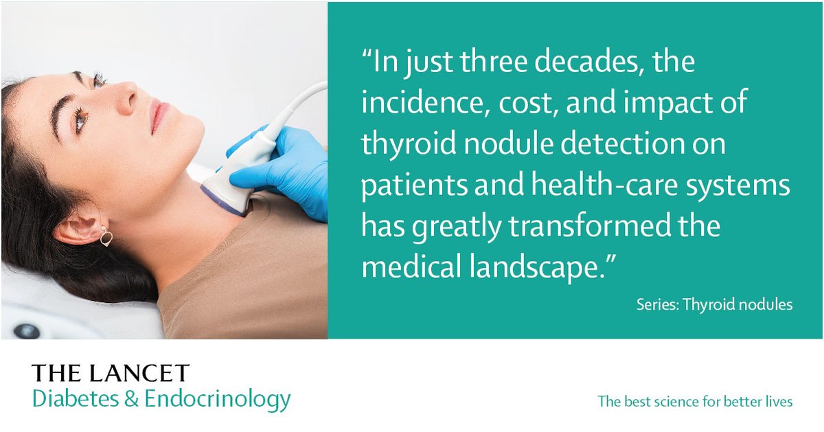 For more on Thyroid nodules see Series thelancet.com/series/thyroid… 
#thyroid #thyroidnodule #thyroidcancer