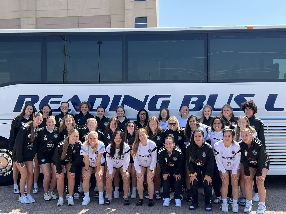 SiouxFallsCity's tweet photo. We’re hittin’ the road to St. Paul for our match against @SalvoWPSL. 

It’s our season opener and we’re ready to ball! ⚽️ https://t.co/85wQFL7Owc