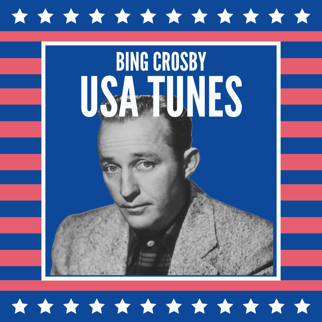 Celebrate Memorial Weekend with Bing Crosby's USA Tunes Playlist! 🇺🇸  Immerse yourself in Bing Crosby's voice as he takes you on a melodic journey through the rich history of American music.

Listen now: open.spotify.com/playlist/7xpDH…