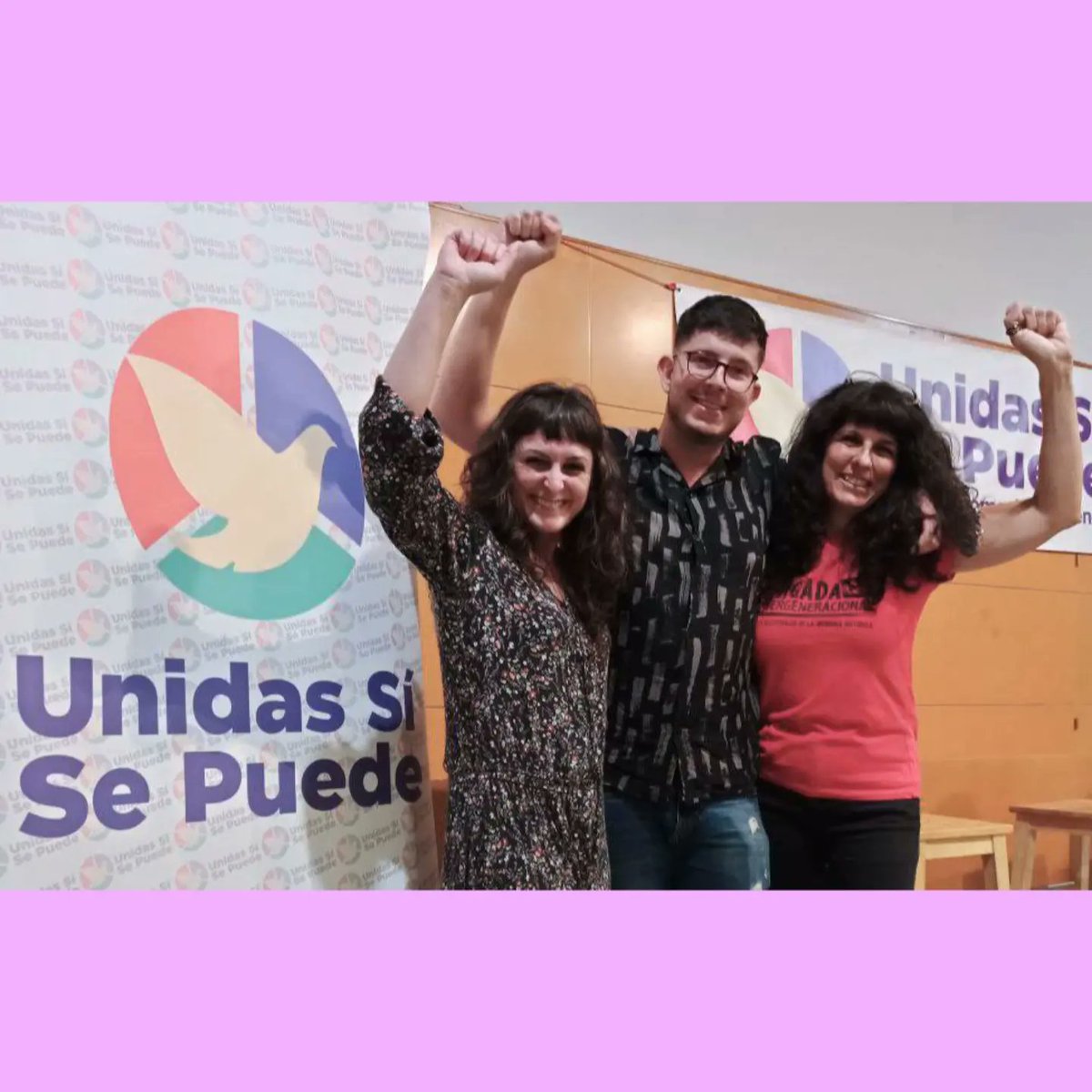PodemCornella's tweet photo. 🟣Si vives en Santa Coloma y simpatizas con #Podemos  tienes que votar a @unidassisepuede  💪
Gente honesta, trabajadora y DIGNA.
Todo nuestro apoyo, cariño y sobre todo, nuestro RESPETO a estas personas tan ÍNTEGRAS 💜💜

#ValentiaParaTransformar
#ValentiaParaTransformar28M https://t.co/yZPsf2m9nQ