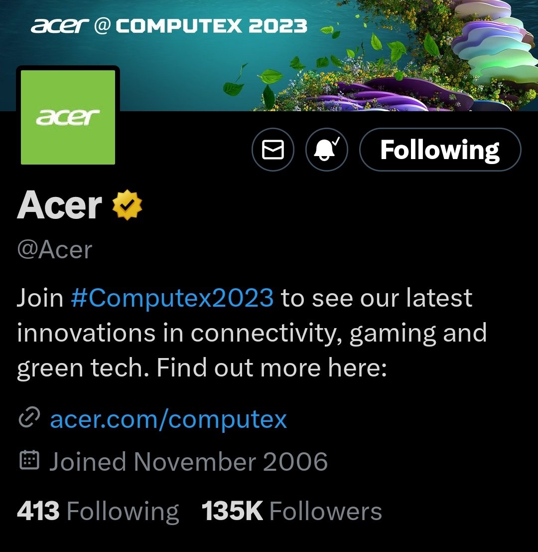 TechaBox's tweet image. • Swift Go 14 

#AcerComputex #Computex2023
#sweepstakes #IntelEvo @Acer