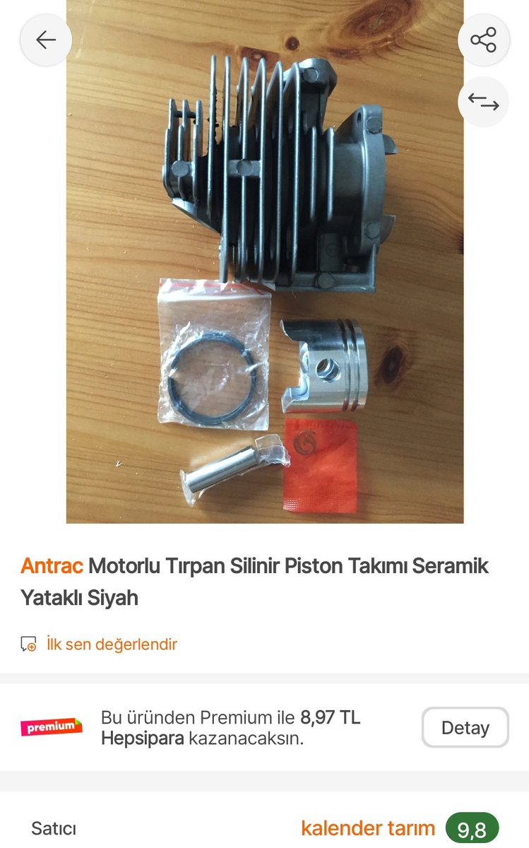 Bununla değiştim biraz önce, güzel. Motorun sesi falan degişti😁 ömrü uzun olsun😂