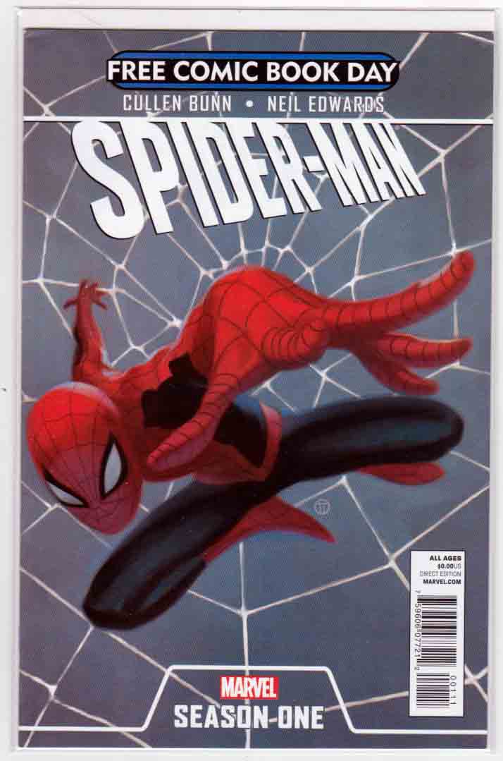 MakeMyComicRare's tweet photo. #SpiderMan Season One #1 (2012) #JulianTotinoTedesco Cover & #NeilEdwards Pencils, #CullenBunn Story, #FCBD 2012 It's the Year of the Spider with Spidey's 50th anniversary, the debut of the blockbuster film Amazing Spider-Man https://t.co/o46jbFBvhG