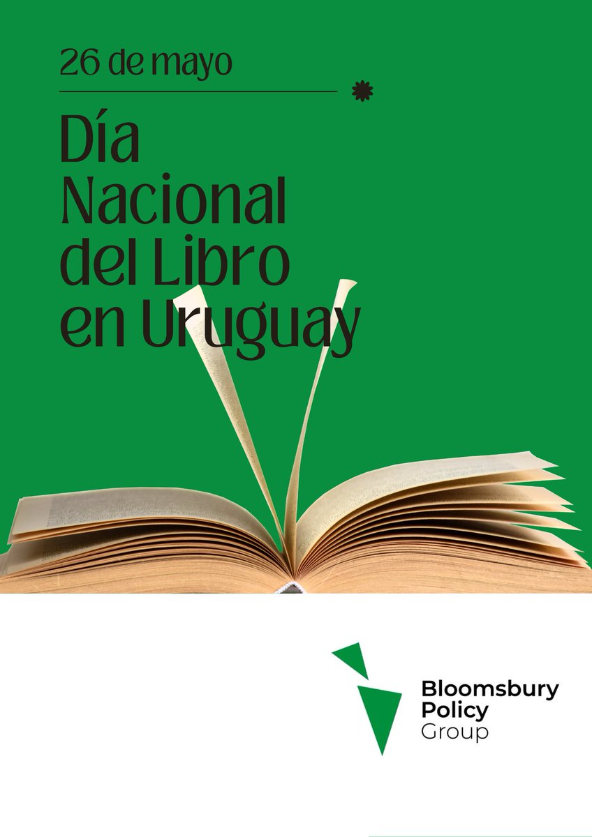 BPolicyGroup's tweet photo. Hoy, 26 de mayo es el Día Nacional del Libro en Uruguay. 📚📗
Para celebrarlo te queremos recomendar algunos libros de políticas públicas basadas en evidencia: https://t.co/fwFoMnywHV