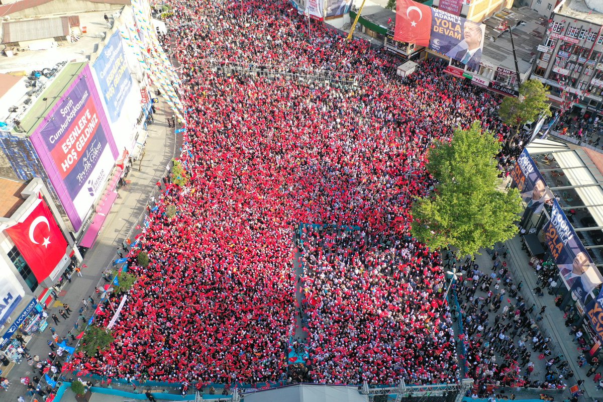 Muhteşemsin Esenler 🇹🇷 #CumhurbaşkanımızEsenlerde