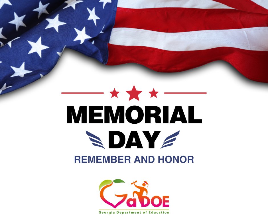 Home of the free, because of the brave. We honor and remember those who paid the ultimate sacrifice on Memorial Day.