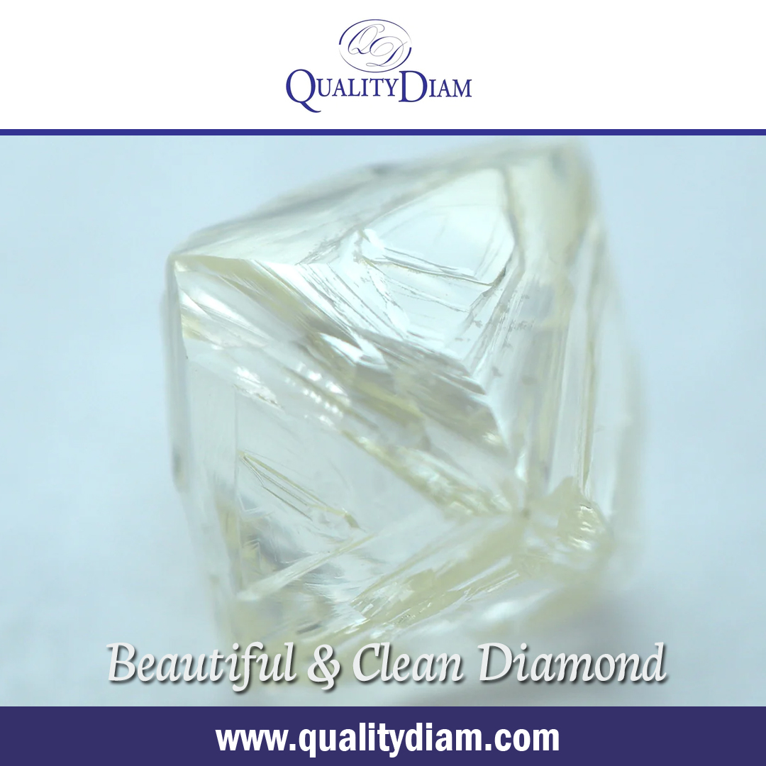 Beautiful & Clean Diamond

The perfect shape promises a high weight retention and extra brilliance if cut and polished.

More info at - qualitydiam.com/collections/oc…

#uncutdiamond #octahedrondiamond #diamondmine #naturaldiamond #diamond #roughdiamond #naturalwhitediamond