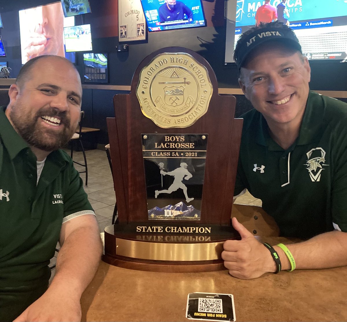 Vista_lacrosse's tweet image. Not seeing double. Just 2 dudes gettin’ it done.