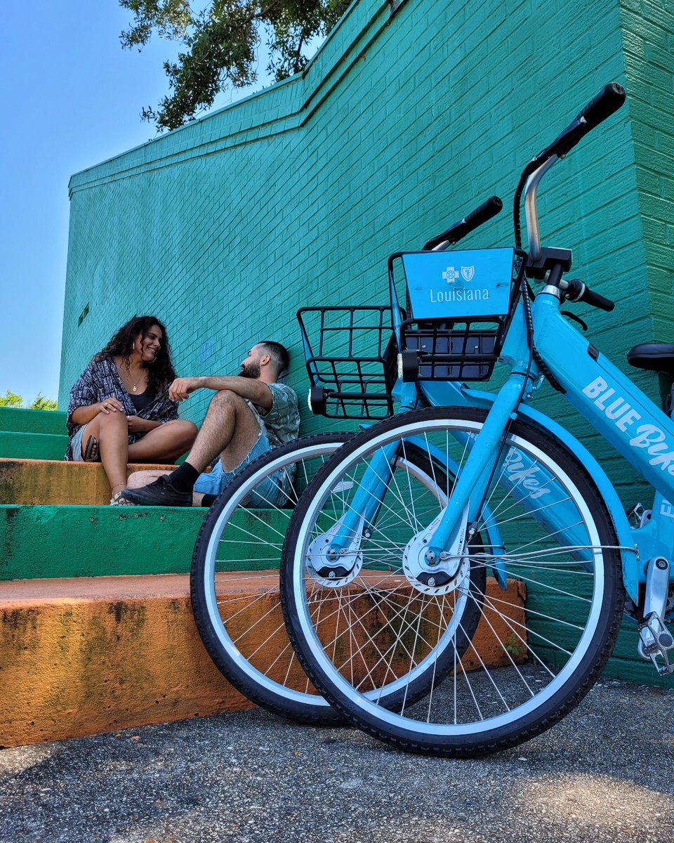 BlueBikesNOLA's tweet photo. Happy Memorial Day Weekend, y'all!
Where will you be riding this summer? Let us know in the comments.
#bluebikesnola #ridedat #communitypowered https://t.co/Na4WnnYc7G