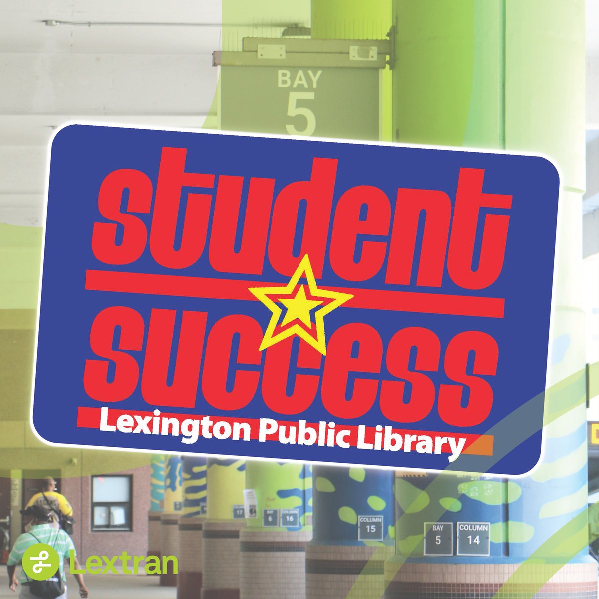 Students can ride Lextran for free all summer by showing their Student Success Cards! 📖
Lost your card? Stop by any  @lexpublib location for a replacement!