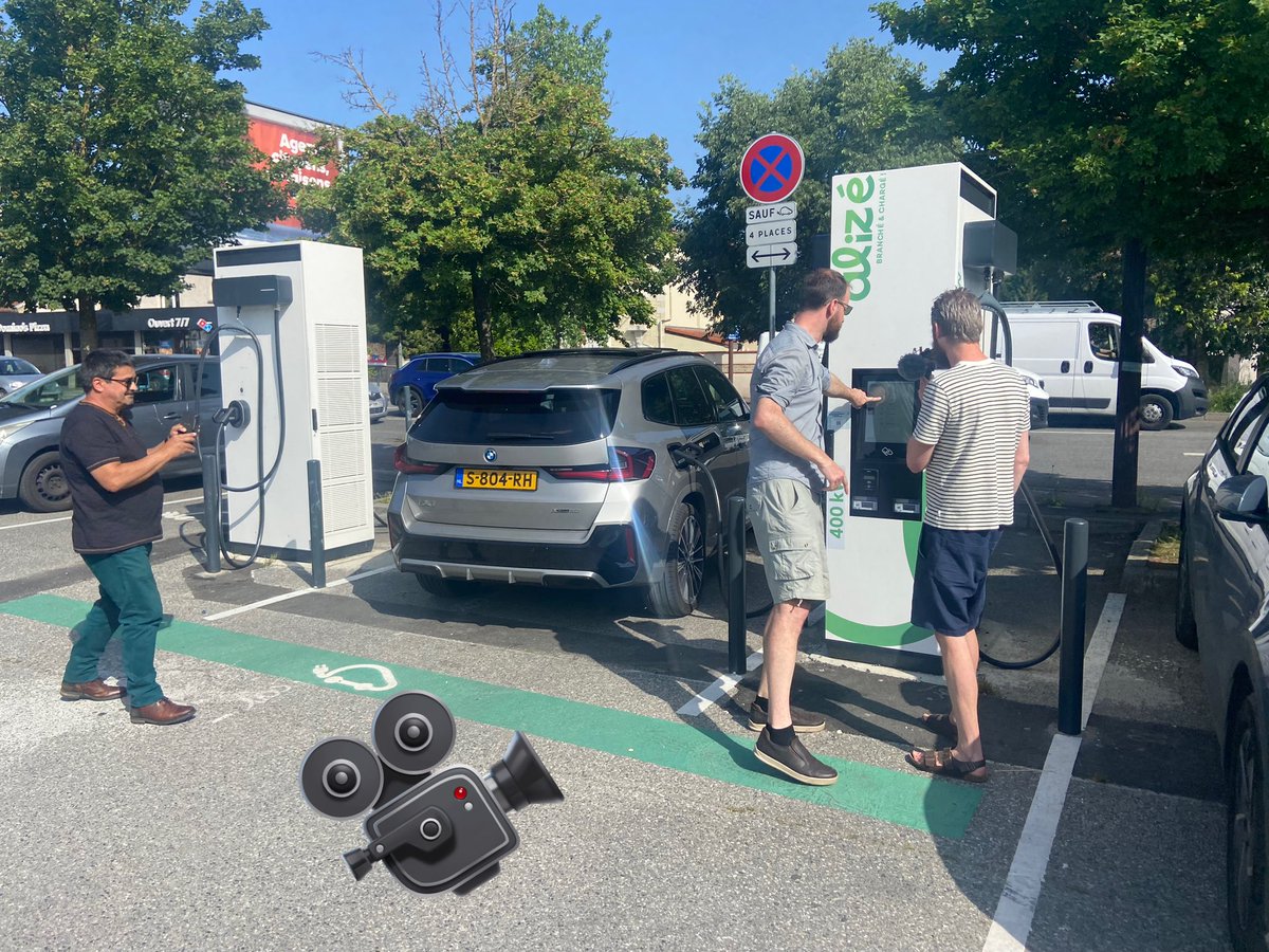 Guillaume MALE (@gmabsolut) on Twitter photo Thank you very much <a href="/electricfelix/">Felix Hamer • electricfelix</a> for your visit in <a href="/Toulouse/">Toulouse - Mairie et Métropole ⛱️</a> to try #Alize charging Network with @evbox team
🙌 Great moment to share our values of quality of service for our customers
#TeamChocolatine 😉 Thank you very much <a href="/electricfelix/">Felix Hamer • electricfelix</a> for your visit in <a href="/Toulouse/">Toulouse - Mairie et Métropole ⛱️</a> to try #Alize charging Network with @evbox team
🙌 Great moment to share our values of quality of service for our customers
#TeamChocolatine 😉