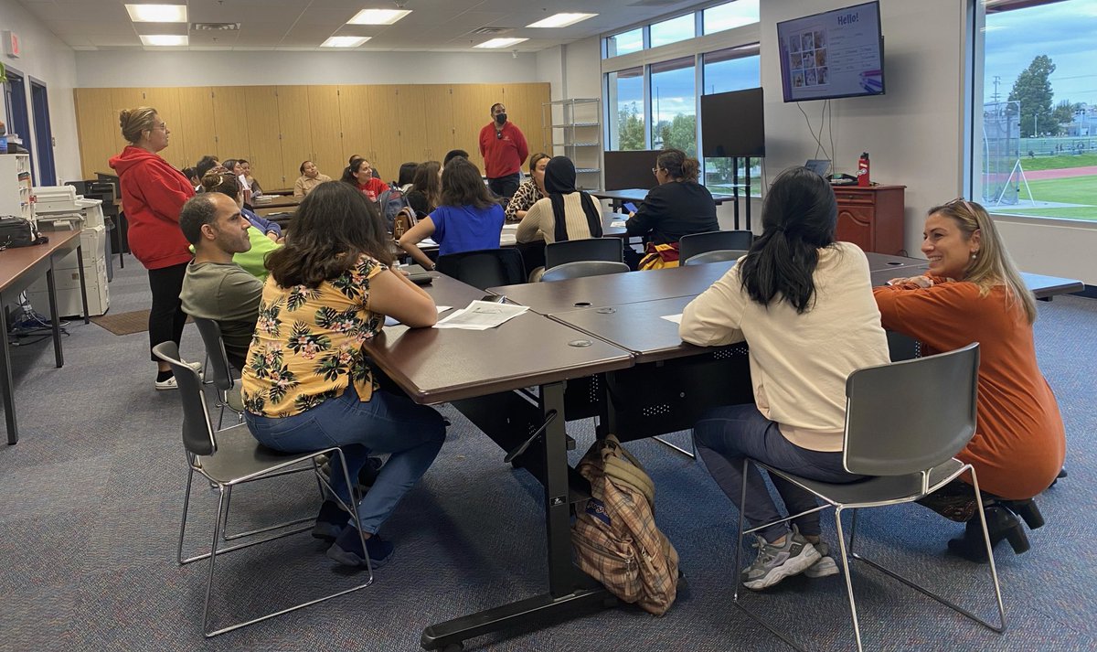 OVSDSupt's tweet image. Trisha Field, #OVSD Curriculum Specialist, provided great parent training on Positive Behavior Strategies for parents who participate in the Twilight Education Project.