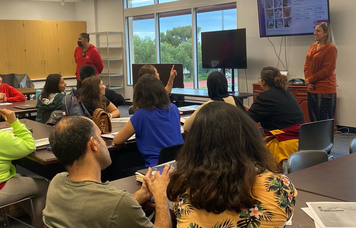 OVSDSupt's tweet image. Trisha Field, #OVSD Curriculum Specialist, provided great parent training on Positive Behavior Strategies for parents who participate in the Twilight Education Project.