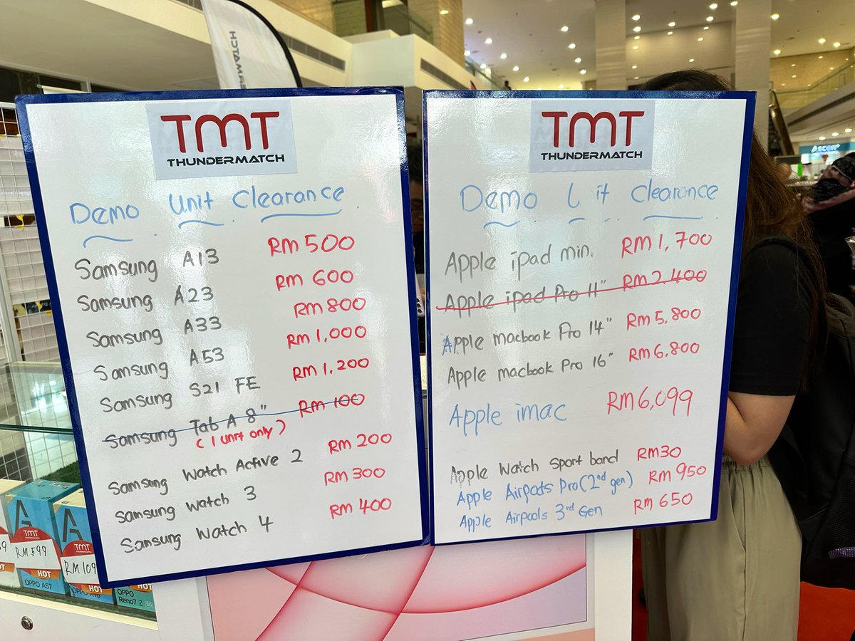 XavierNaxa's tweet photo. Suasana "Tech Warehouse" daripada TMT di PJ 33, Petaling Jaya. https://t.co/e3UcR4yYSP