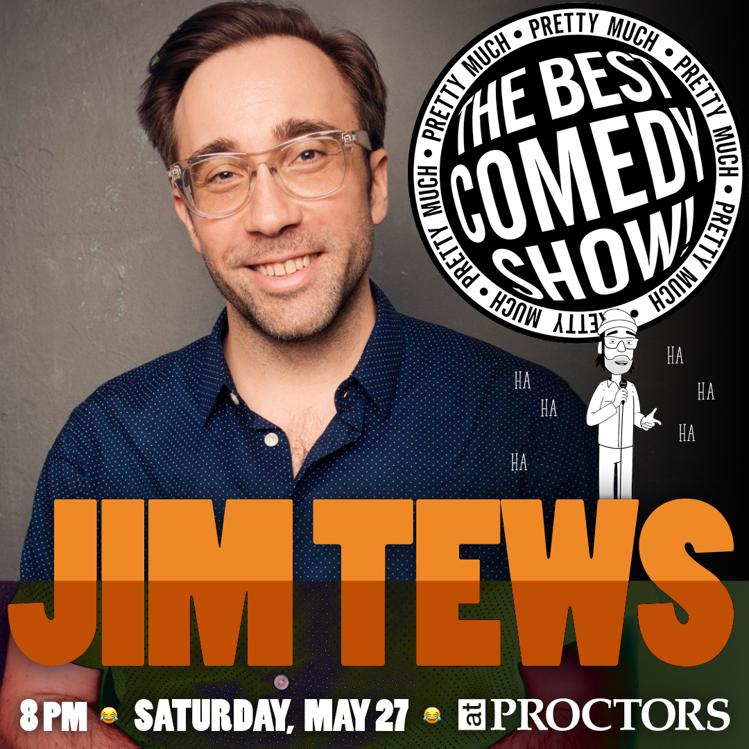 TOMORROW NIGHT! Jim Tews <a href="/jimtews/">Jim Tews</a> takes the stage! Kick off your Memorial Day weekend with a night of laughs 😂 Tews has performed around the country and has been a part of many notable comedy festivals! 

Get your tickets today! &gt; proctors.org/event/pretty-m…