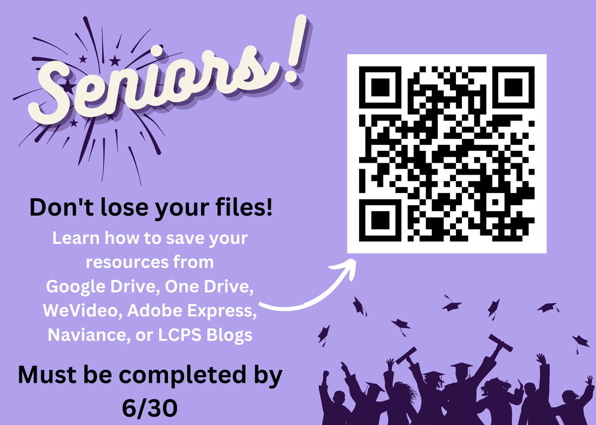 PFHS_Tech's tweet image. Congrats, Seniors! Now, don&apos;t lose all your stuff when you leave - Find out how to take all your email, files, etc. with you before it all gets deleted. lcps.org/pfhs/leavinglc… @PFannouncements @2023Pfhs @PFHS_PTSO
