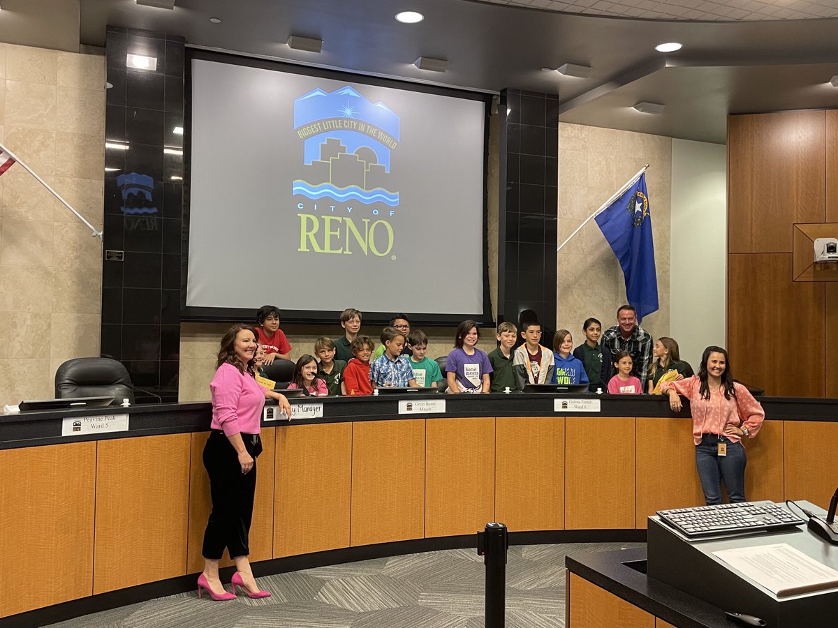 Mt. Rose GT visiting Reno City Council. Thank you for an amazing visit. #cityofreno #WeAreWCSD.