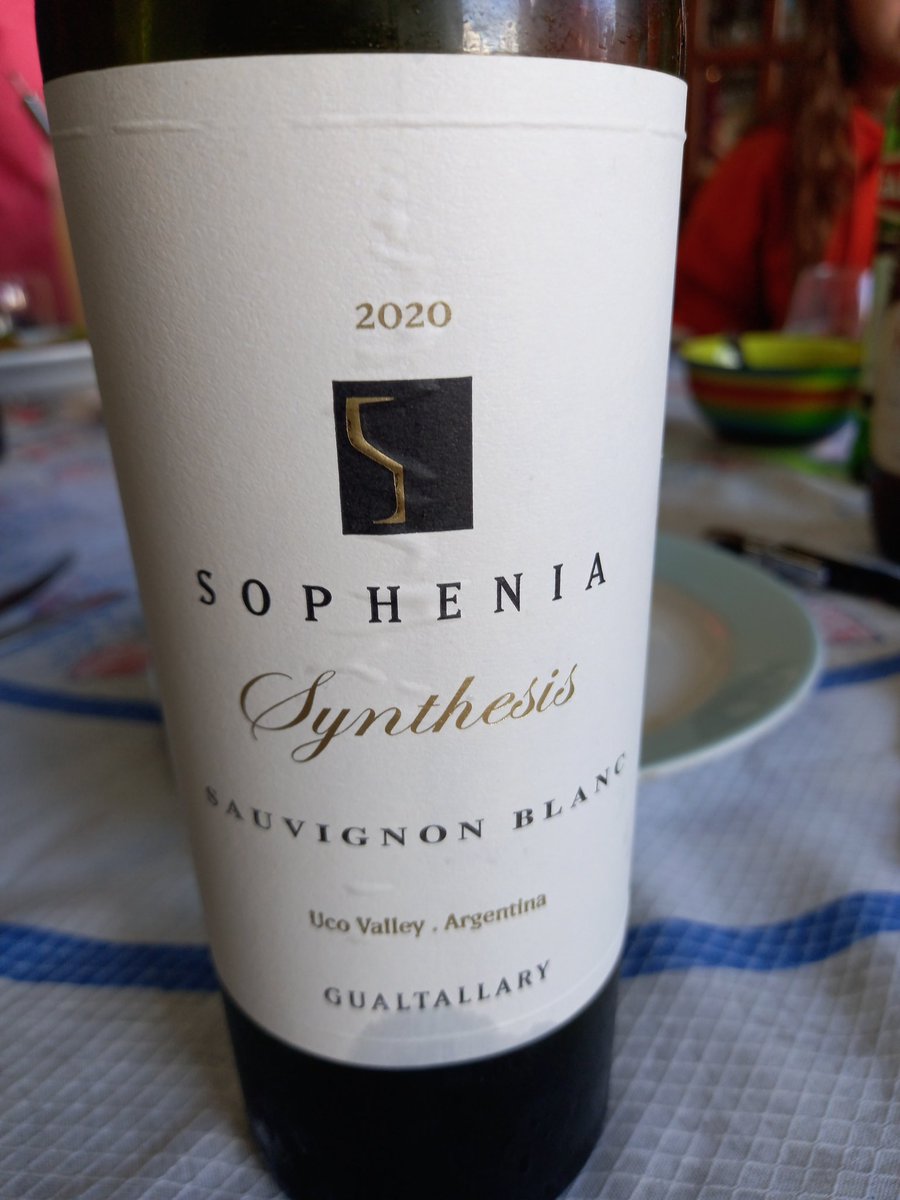 After the picada, it was onto the ravioli and a familiar wine from <a href="/FincaSophenia/">Finca Sophenia</a> ....