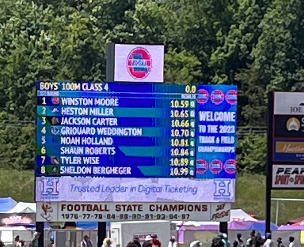 FZETRACK's tweet photo. Class 4 state meet:  Jackson Carter finished 2nd in his flight and is seeded 3rd for the finals tomorrow morning. @fzeactivities https://t.co/CH2hK8KjcE