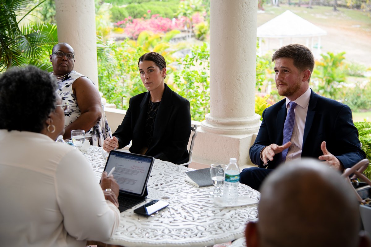 Mia Amor Mottley on Twitter "I had a very productive meeting with