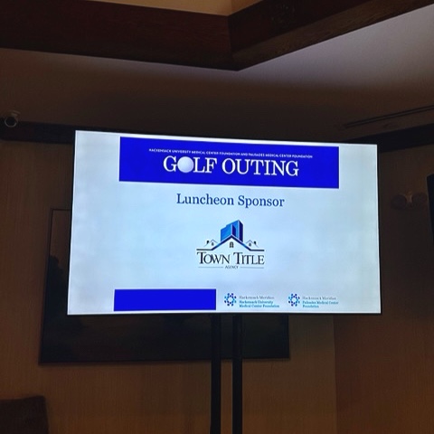 ChrisRotio's tweet photo. Earlier this week, Town Title Agency once again had the pleasure of attending the Hackensack University Medical Center Foundation and Palisades Medical Center Foundation Golf Outing at Ridgewood Country Club as a Luncheon Sponsor. Congrats to all on a wonderful event! https://t.co/i8PjGJ8pF9