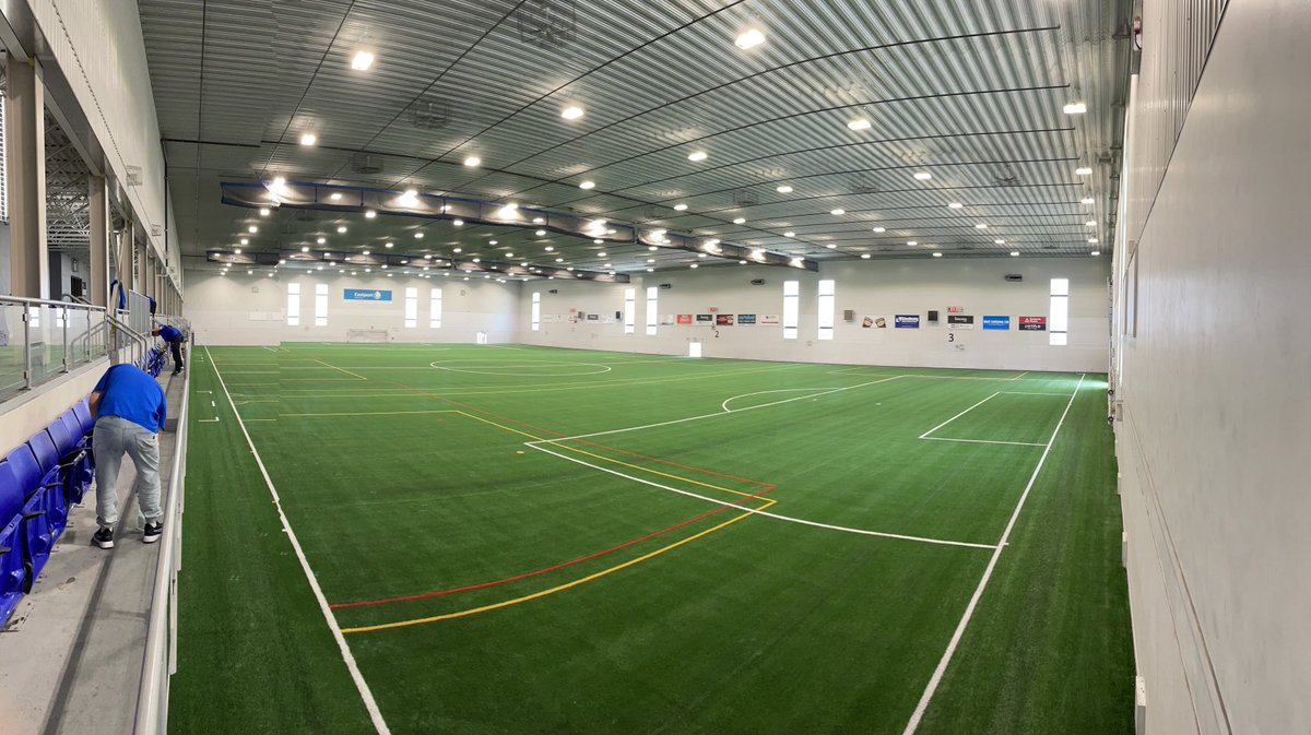 New turf, almost ready to open everything up, just doing some cleaning.  Look online for Sunday to start booking 👏👏