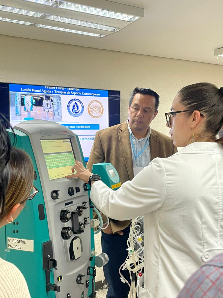 Nefrologia20Nov's tweet photo. Taller de Lesión Renal Aguda y Terapias de Soporte Extracorpóreo
#LRA #AKI #CRRT #Baxter https://t.co/vZHXSGBAnG