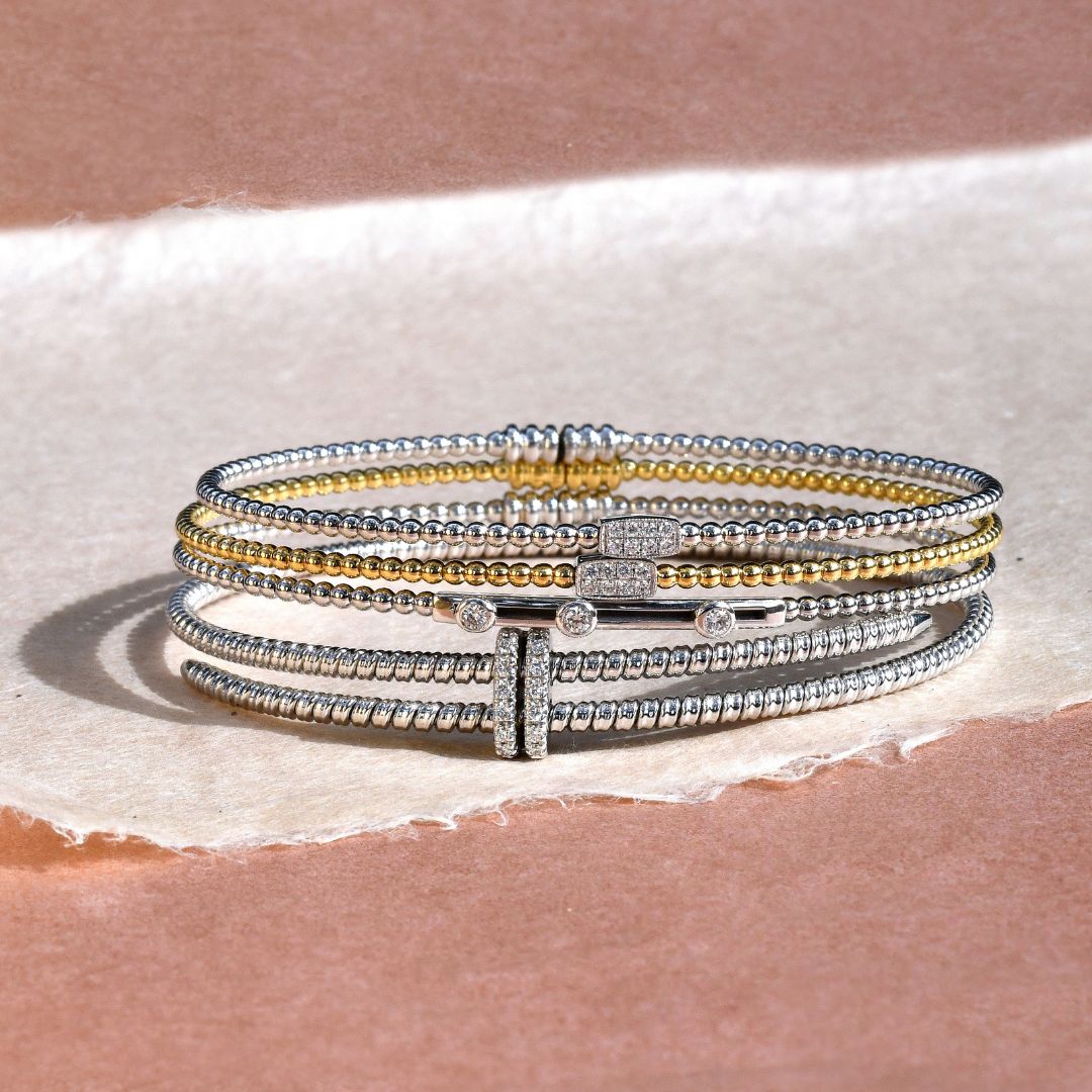 You're looking at your next essential stack.
Shop all diamond bracelets: bit.ly/3KrrBpX #diamondbracelet #finejewelry #layeredjewelry #goldbracelet