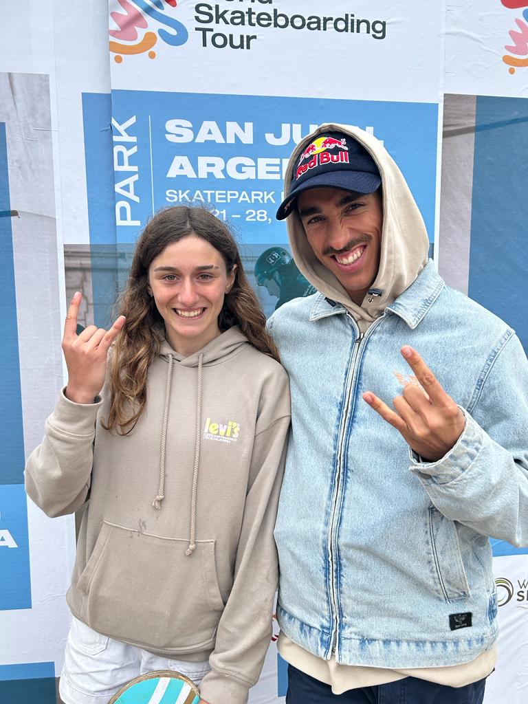 RFEPatinaje (@fedpatinaje) on Twitter photo ¡𝑵𝒂𝒊𝒂 𝑳𝒂𝒔𝒐 se clasifica para las semifinales del Pro Tour de San Juan 🇦🇷, prueba puntuable para <a href="/Paris2024/">Paris 2024</a>! 🔥
La skater del #TeamESP🇪🇸 de Park competirá en las semifinales de mañana con las 16 mejores del 🌍. <a href="/danny_leon/">danny leon</a> disputará los cuartos de final 🦁
#Skate ¡𝑵𝒂𝒊𝒂 𝑳𝒂𝒔𝒐 se clasifica para las semifinales del Pro Tour de San Juan 🇦🇷, prueba puntuable para <a href="/Paris2024/">Paris 2024</a>! 🔥
La skater del #TeamESP🇪🇸 de Park competirá en las semifinales de mañana con las 16 mejores del 🌍. <a href="/danny_leon/">danny leon</a> disputará los cuartos de final 🦁
#Skate