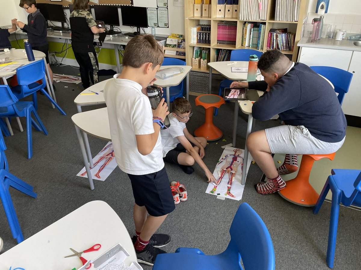 ysgolyddraig's tweet photo. #teifiyyd, #caerffiliyyd, #hafrenyyd accurate research and fantastic cooperative creativity using stop motion animation to explore their understanding of the circulatory system - videos to follow after final edits #yydstem #discovery  #scienceboffins https://t.co/OwkBY2zews