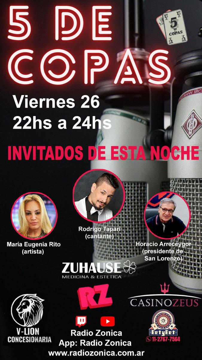 5 De Copas tweet media