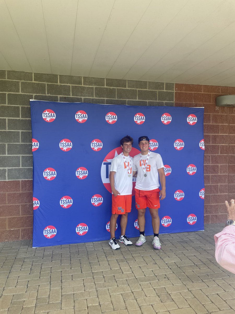 These two finished their senior season 60-1 in singles and doubles!!!  Just phenomenal..